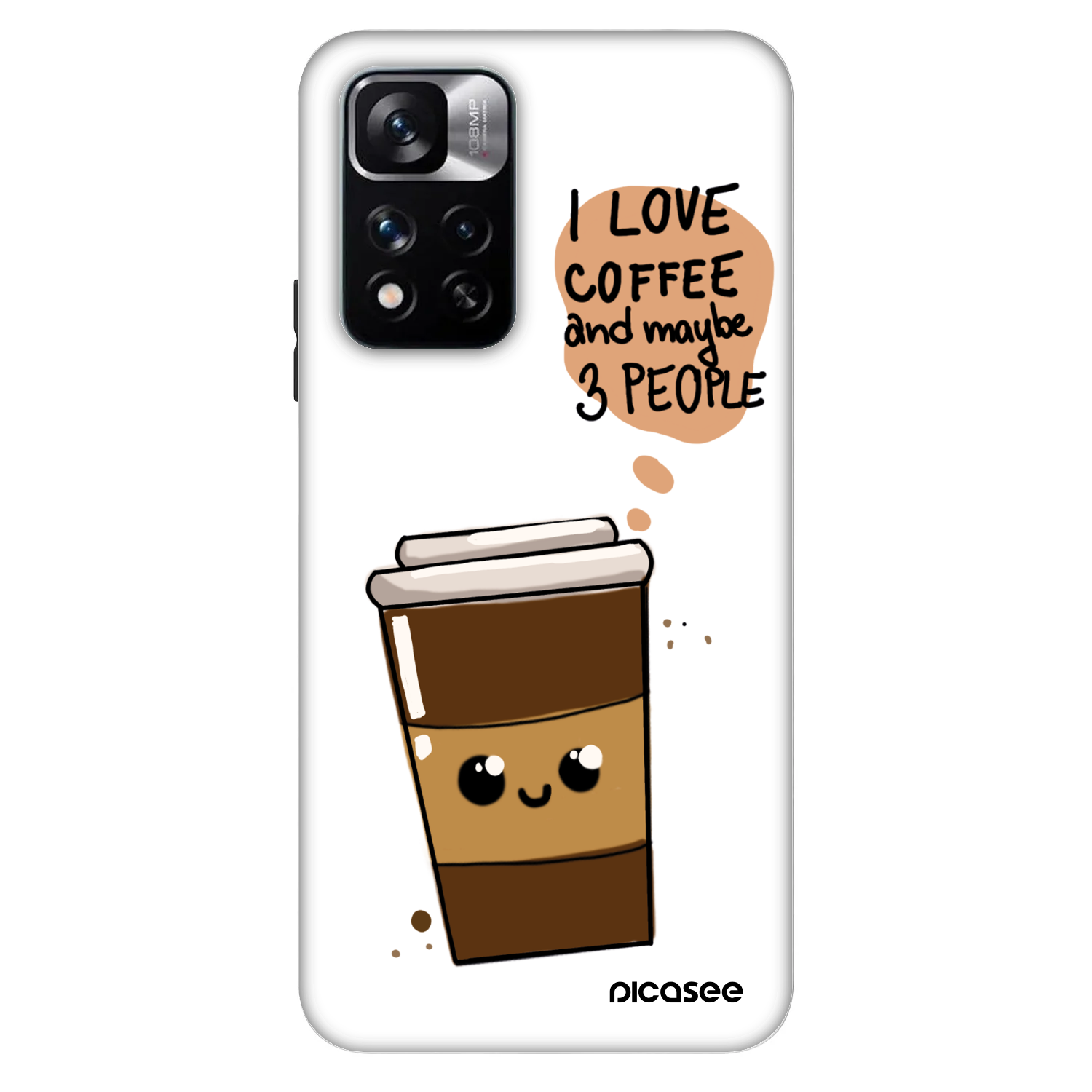 Picasee Fashion Case Xiaomi Redmi Note 11 Pro 5G - Cute coffee