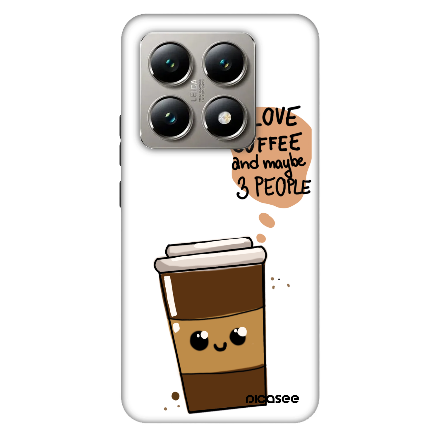 Picasee Fashion Case Xiaomi 14T Pro - Cute coffee