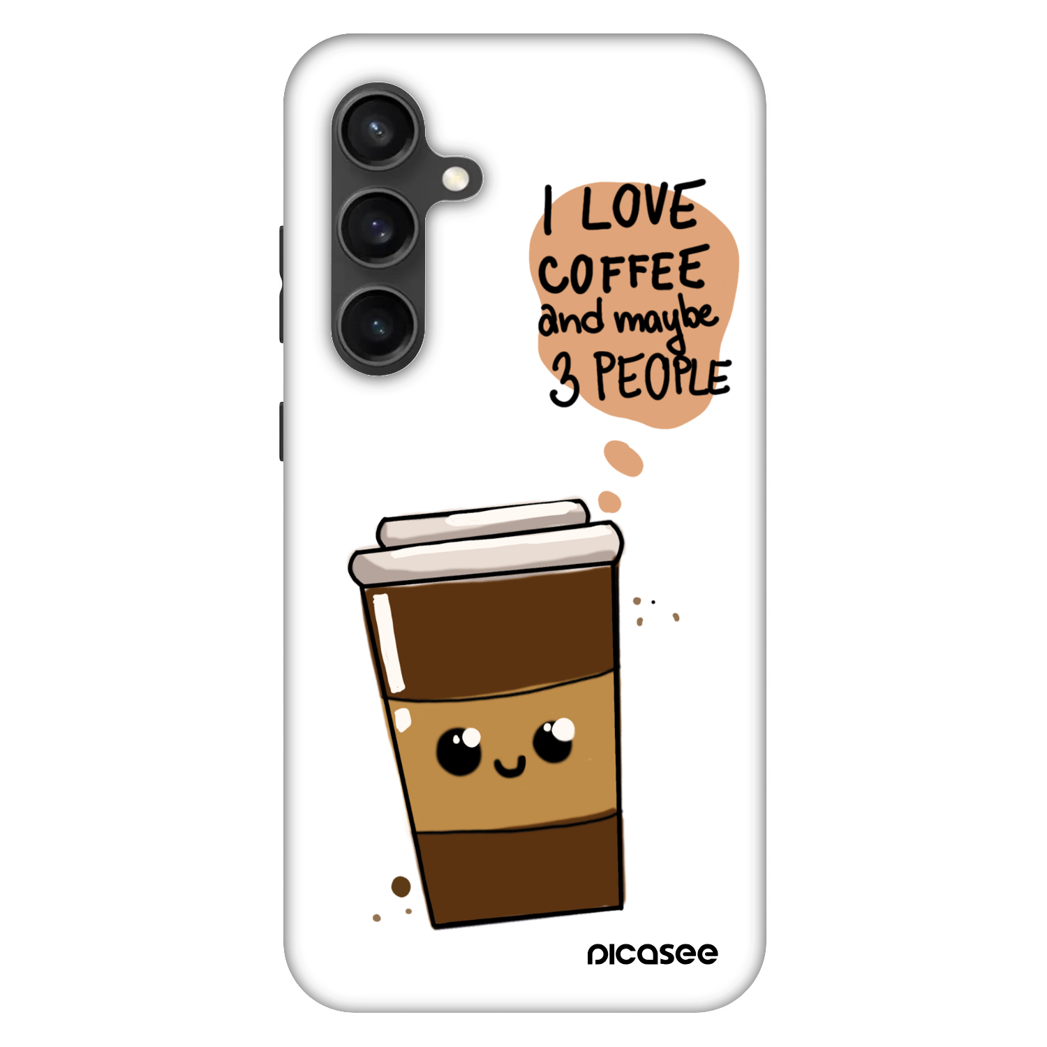 Picasee Fashion Case Samsung Galaxy S24 FE S721B - Cute coffee
