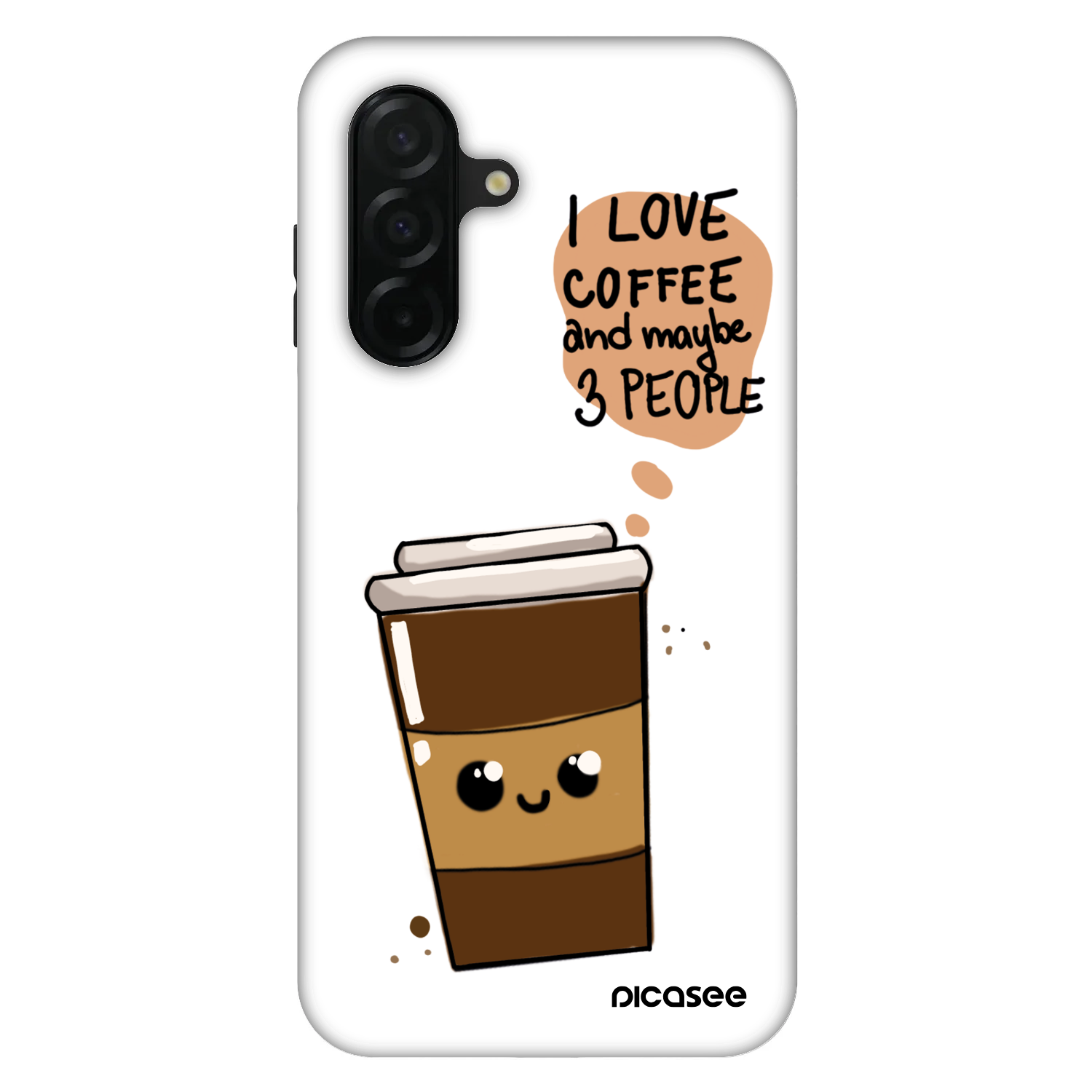 Picasee Fashion Case Samsung Galaxy A26 5G A266B - Cute coffee