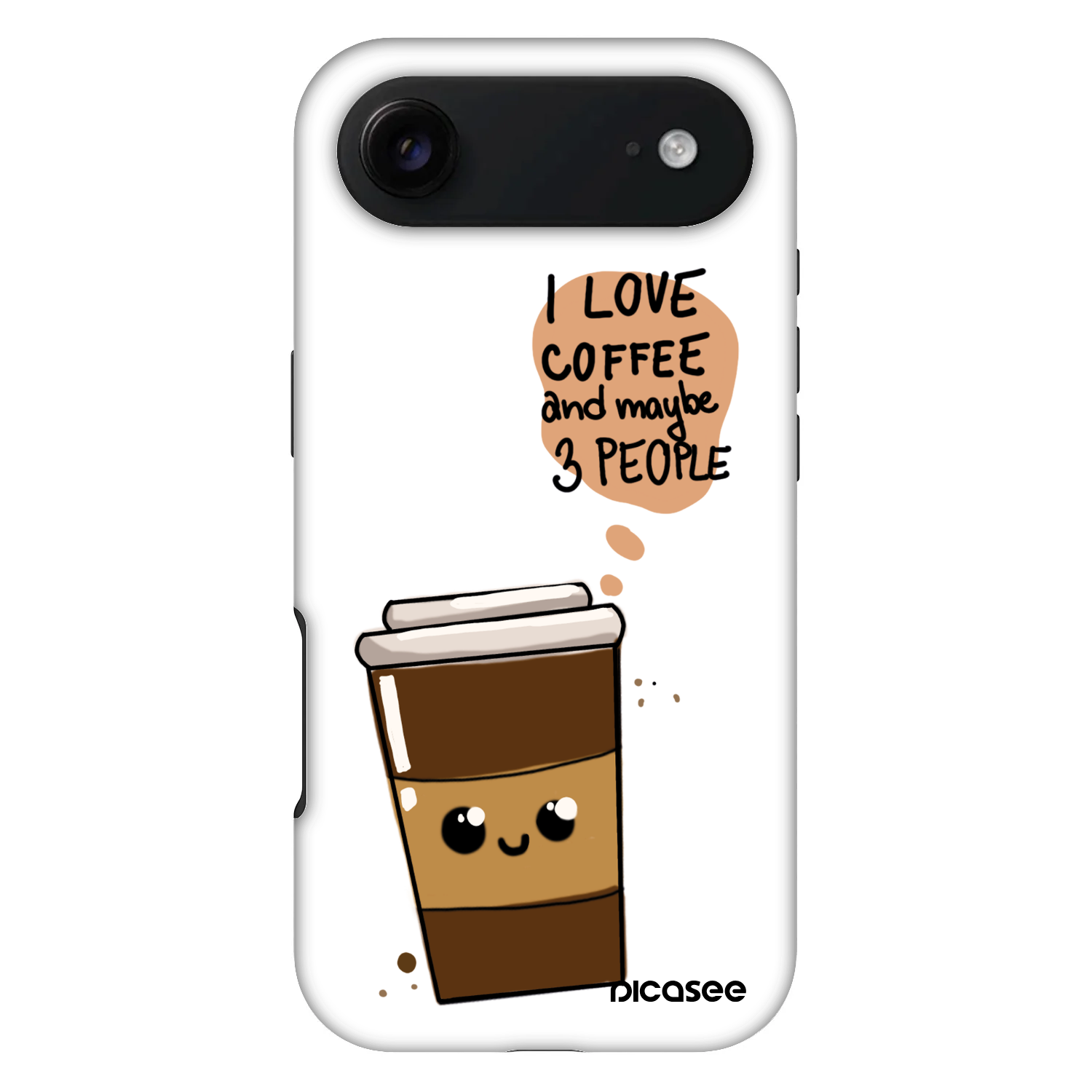 Picasee Fashion Case MagSafe Apple iPhone Air - Cute coffee