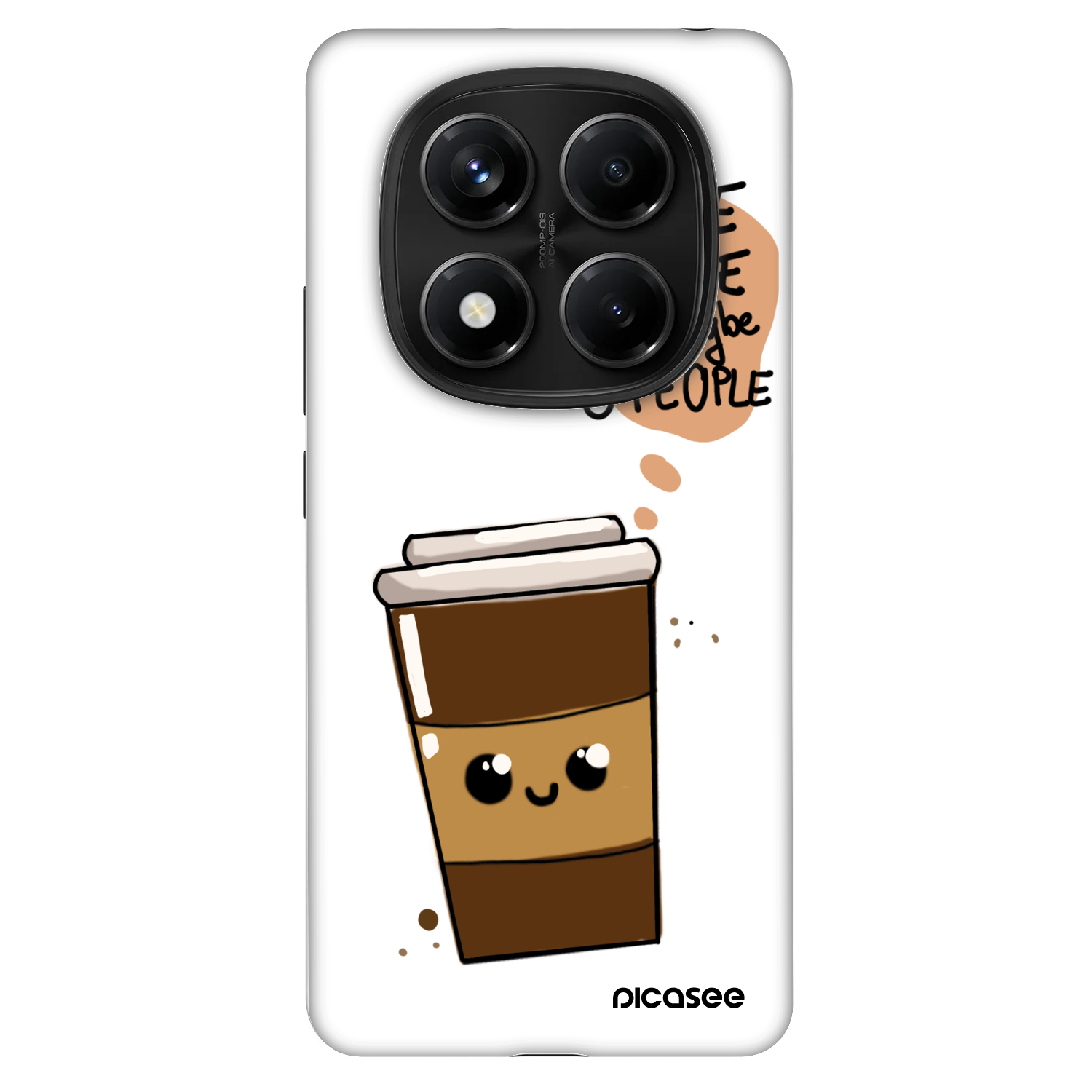 Picasee Fashion Case Xiaomi Redmi Note 14 Pro 4G - Cute coffee