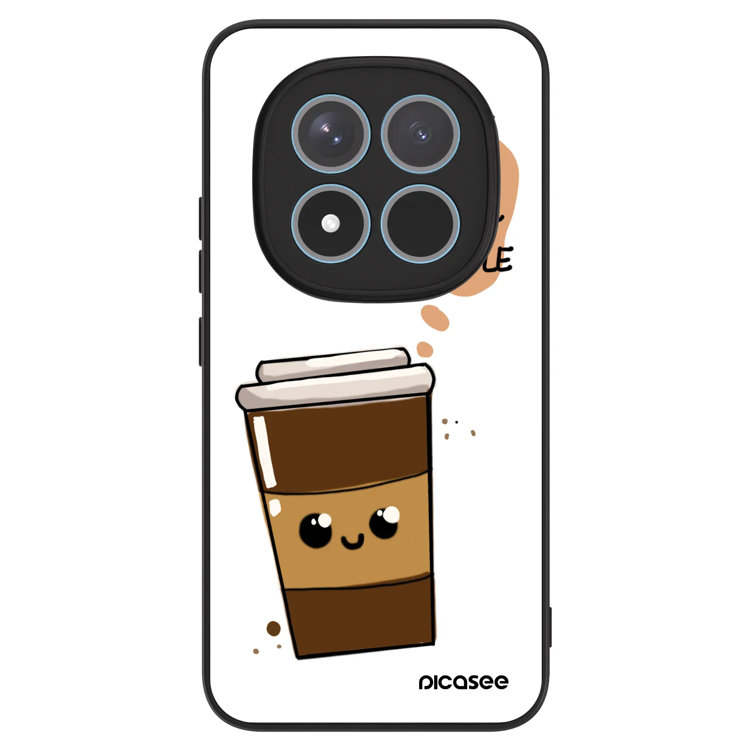 Picasee ULTIMATE CASE Xiaomi Redmi Note 15 Pro+ - készülékre - Cute coffee