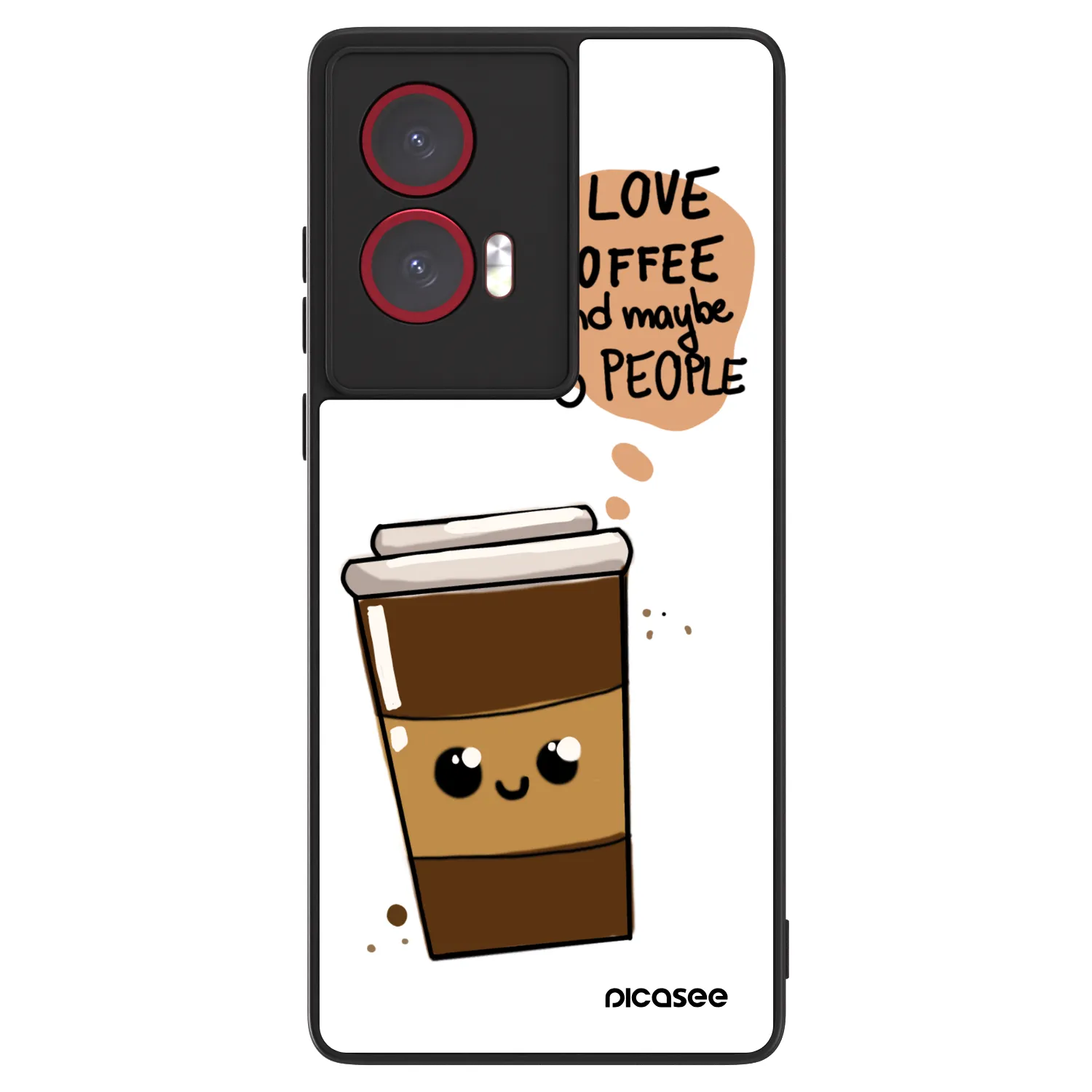 Picasee ULTIMATE CASE Motorola Edge 50 Fusion - készülékre - Cute coffee