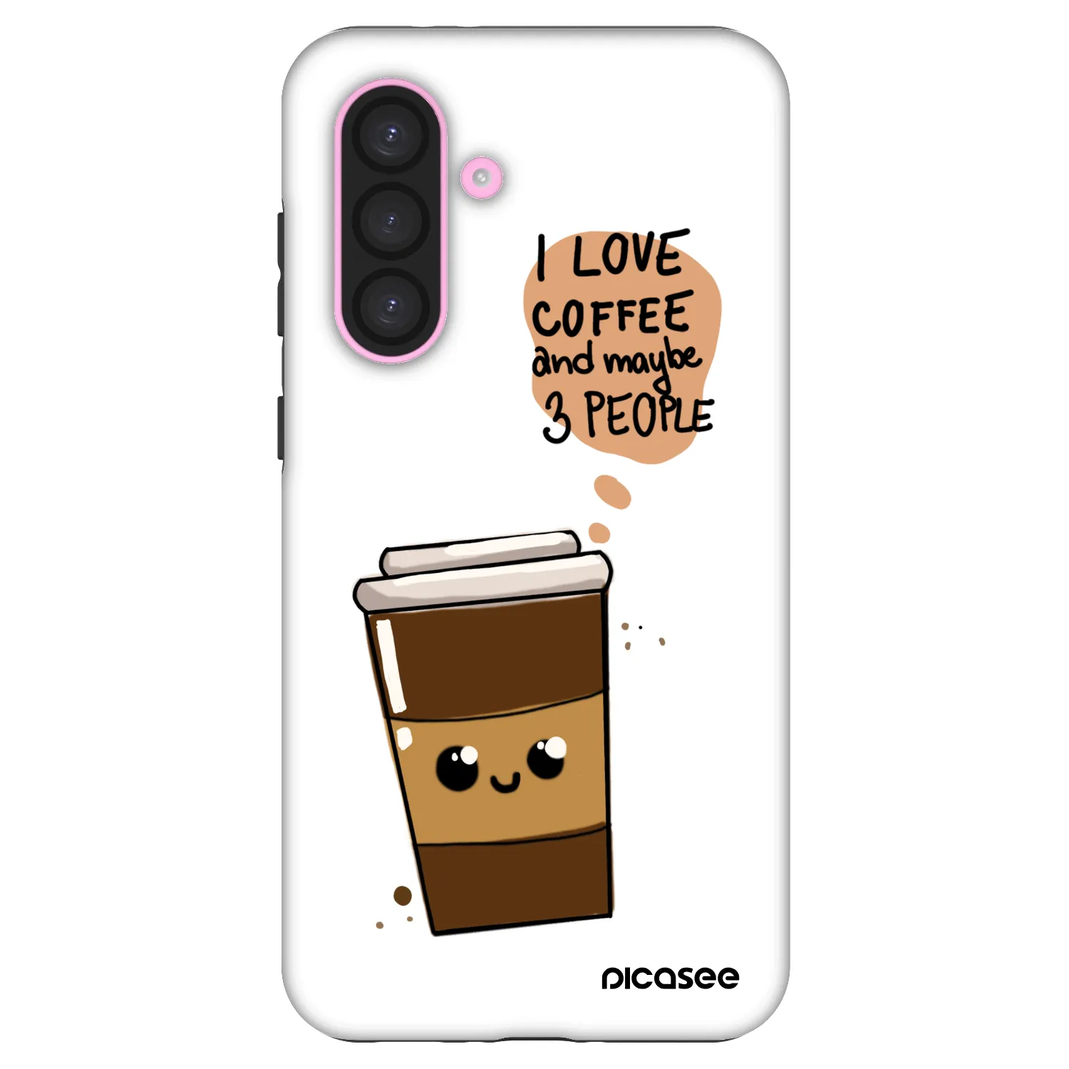 Picasee Fashion Case Samsung Galaxy A56 5G A566B - Cute coffee