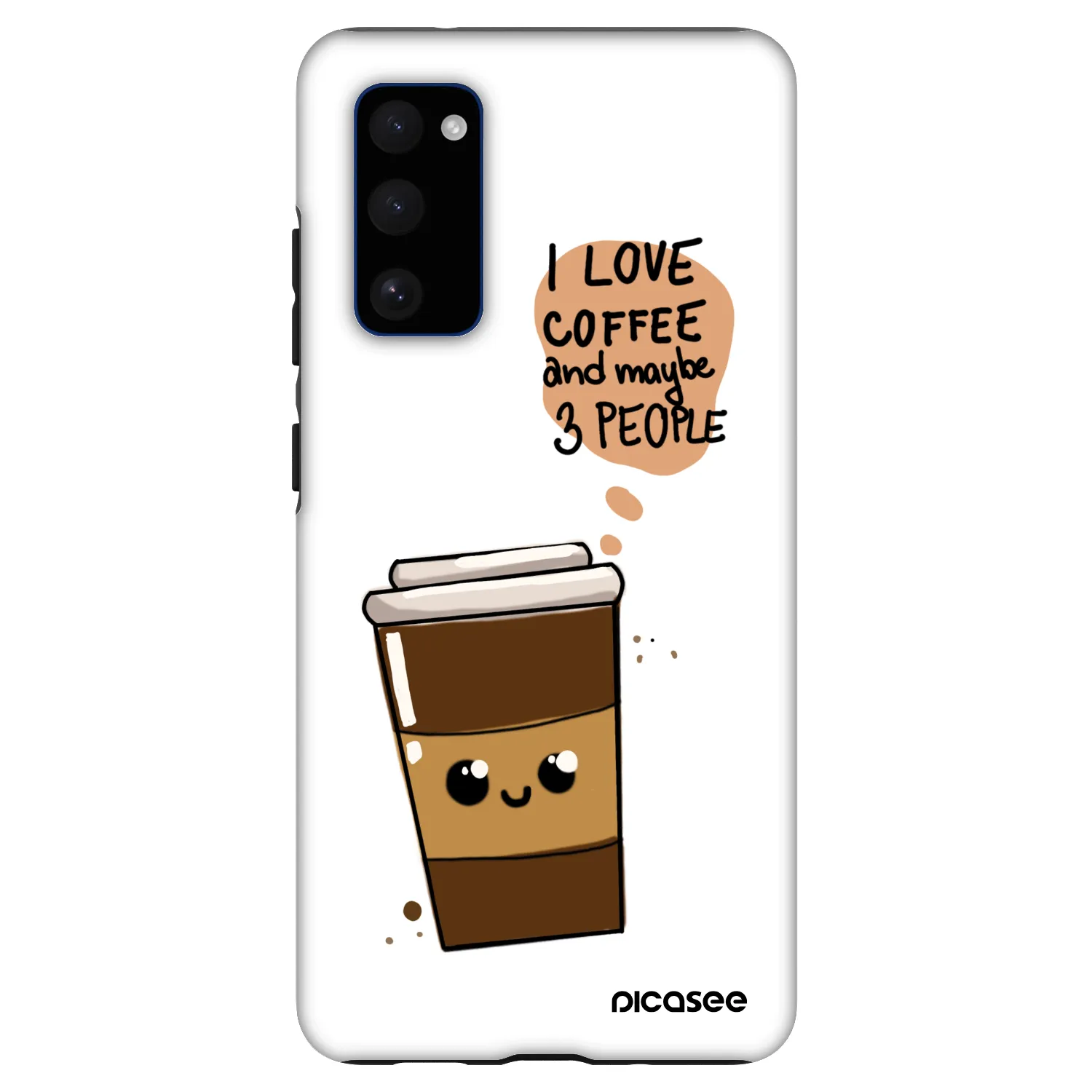 Picasee Fashion Case Samsung Galaxy S20 FE - Cute coffee