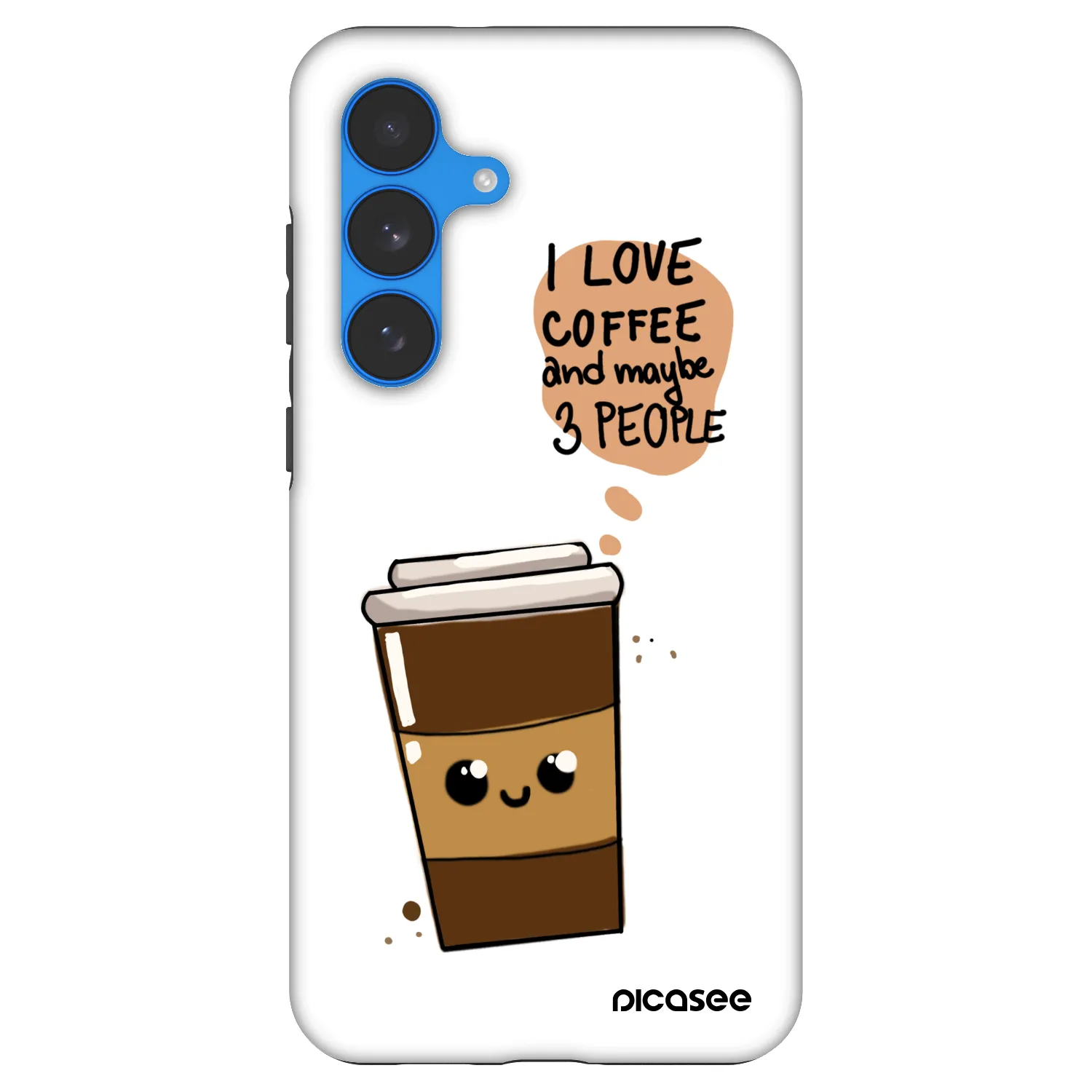 Picasee Fashion Case Samsung Galaxy S25 FE 5G - Cute coffee