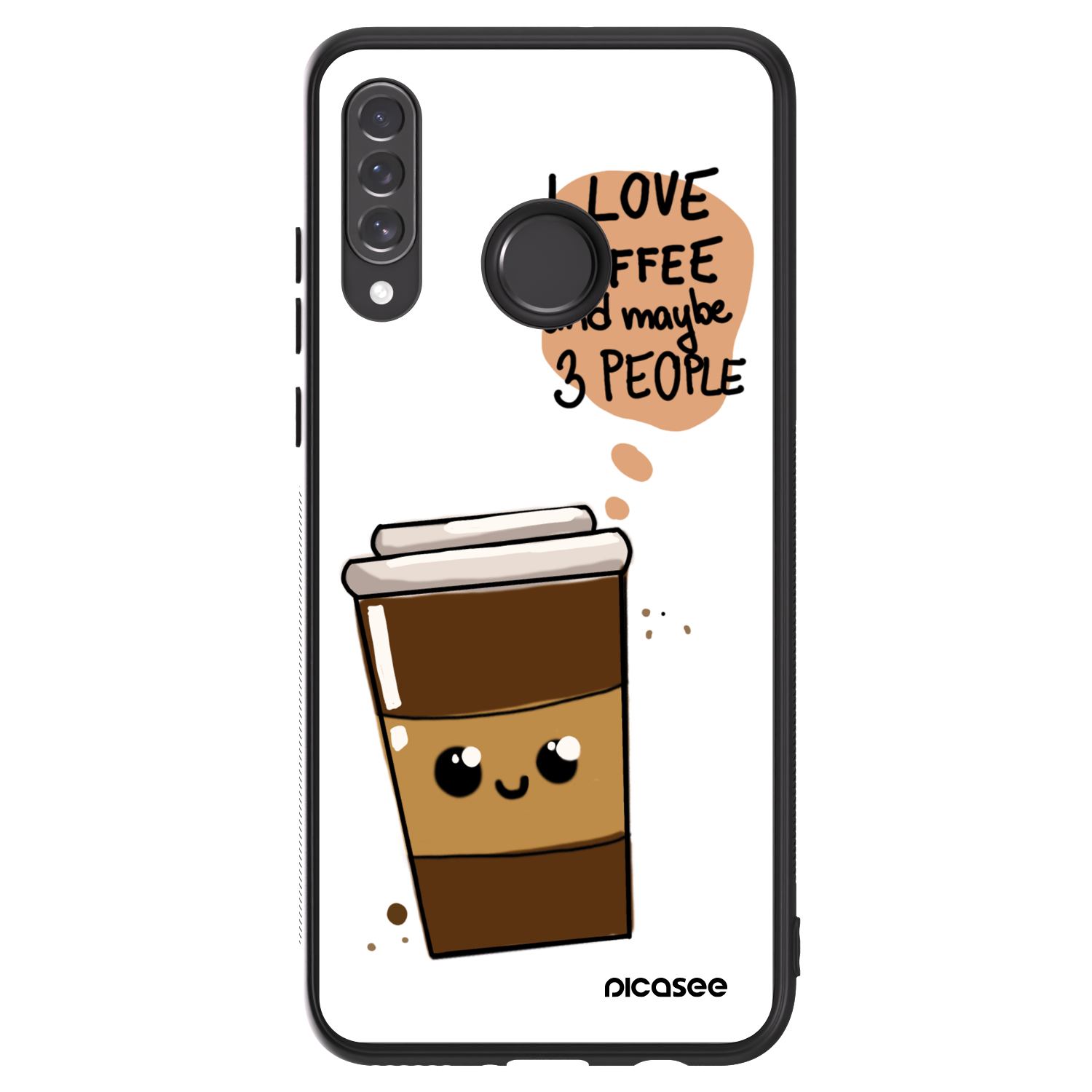 Picasee ULTIMATE CASE Huawei P30 Lite - készülékre - Cute coffee