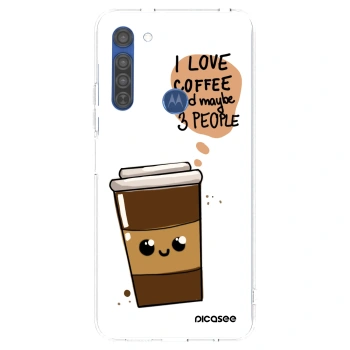 Tok az alábbi mobiltelefonokra Motorola Moto G8 - Cute coffee