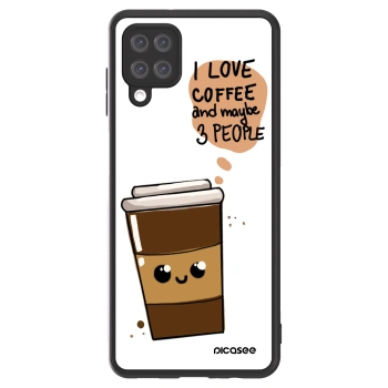 Picasee ULTIMATE CASE Samsung Galaxy A12 A125F - készülékre - Cute coffee