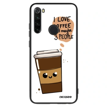Szilikon tok erre a típusra Xiaomi Redmi Note 8 - Cute coffee