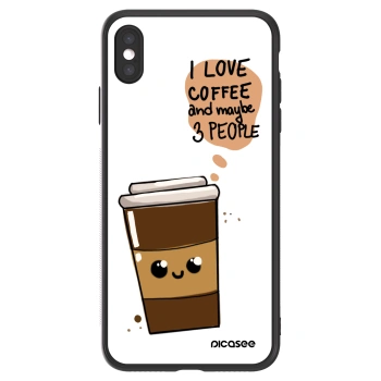 Picasee ULTIMATE CASE Apple iPhone XS Max - készülékre - Cute coffee