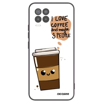 Tok az alábbi mobiltelefonokra Realme 8 4G - Cute coffee