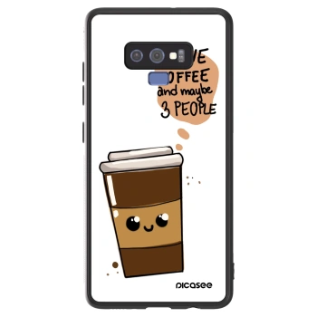 Szilikon tok erre a típusra Samsung Galaxy Note 9 N960F - Cute coffee