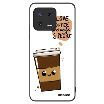 Szilikon tok erre a típusra Xiaomi 13 Pro - Cute coffee