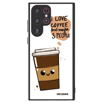 Picasee ULTIMATE CASE PowerShare Samsung Galaxy S22 Ultra 5G - készülékre - Cute coffee