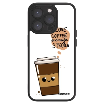 Picasee ULTIMATE CASE MagSafe Apple iPhone 15 Pro - készülékre - Cute coffee