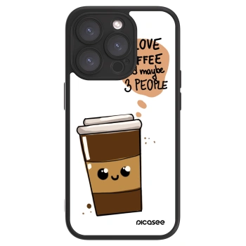 Picasee ULTIMATE CASE Apple iPhone 15 Pro - készülékre - Cute coffee