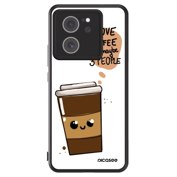 Picasee ULTIMATE CASE Xiaomi 13T Pro - készülékre - Cute coffee
