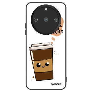 Szilikon tok erre a típusra Realme 11 Pro+ - Cute coffee