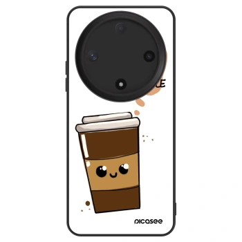 Szilikon tok erre a típusra Honor Magic6 Lite 5G - Cute coffee