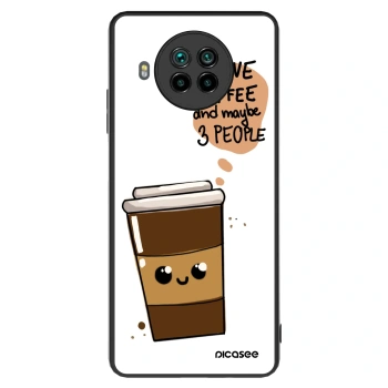 Szilikon tok erre a típusra Xiaomi Mi 10T Lite - Cute coffee