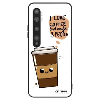 Szilikon tok erre a típusra Xiaomi Mi Note 10 (Pro) - Cute coffee