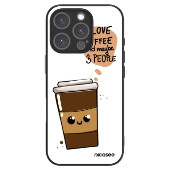 Picasee ULTIMATE CASE Apple iPhone 16 Pro - készülékre - Cute coffee