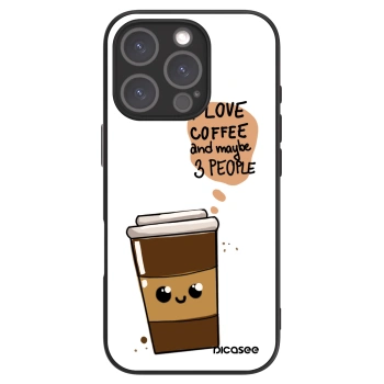 Picasee ULTIMATE CASE MagSafe Apple iPhone 16 Pro - készülékre - Cute coffee