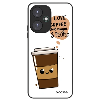 Szilikon tok erre a típusra Xiaomi Redmi 13C 5G - Cute coffee