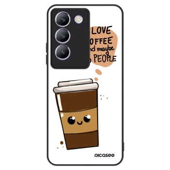 Szilikon tok erre a típusra Vivo V40 SE 5G - Cute coffee