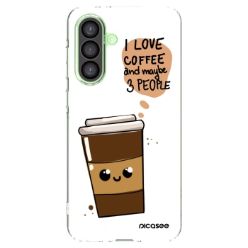 Picasee átlátszó szilikon tok az alábbi mobiltelefonokra Samsung Galaxy A26 5G A266B - Cute coffee