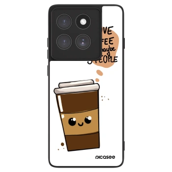 Szilikon tok erre a típusra Motorola Edge 60 Fusion - Cute coffee
