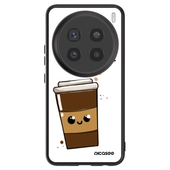 Szilikon tok erre a típusra Vivo X200 Pro - Cute coffee