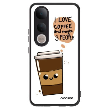 Szilikon tok erre a típusra Vivo V50 Lite 5G - Cute coffee