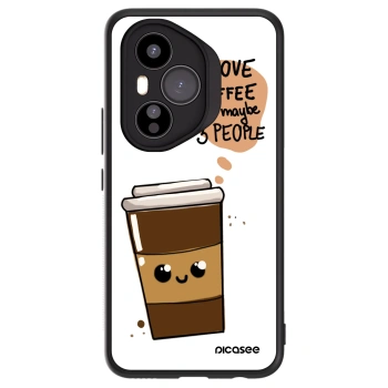 Szilikon tok erre a típusra Honor 400 Pro 5G - Cute coffee