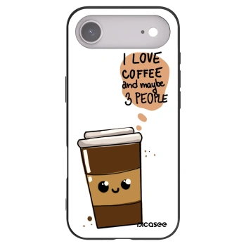 Picasee fekete szilikon tok az alábbi mobiltelefonokra Apple iPhone Air - Cute coffee