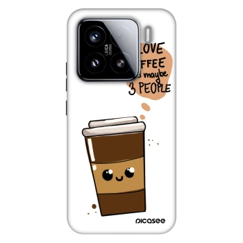Szilikon tok erre a típusra Xiaomi 15 - Cute coffee