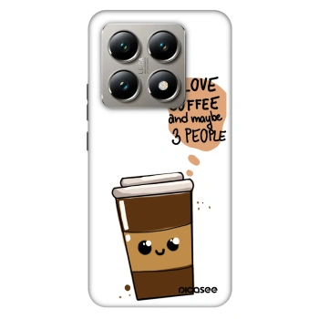 Szilikon tok erre a típusra Xiaomi 14T Pro - Cute coffee