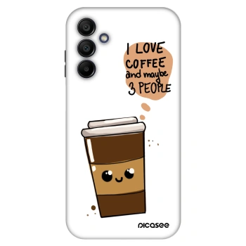 Szilikon tok erre a típusra Samsung Galaxy A15 A156B 5G - Cute coffee