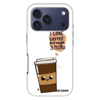Szilikon tok erre a típusra Apple iPhone 17 Pro - Cute coffee