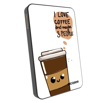 Powerbank MagSafe 5 000 mAh Szürke - Cute coffee