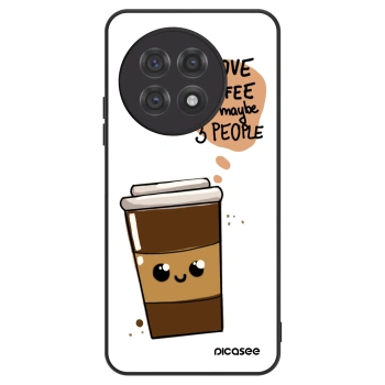 Szilikon tok erre a típusra OnePlus 13R 5G - Cute coffee