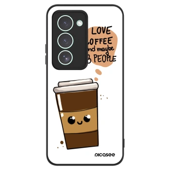 Szilikon tok erre a típusra Xiaomi Redmi 15 5G - Cute coffee