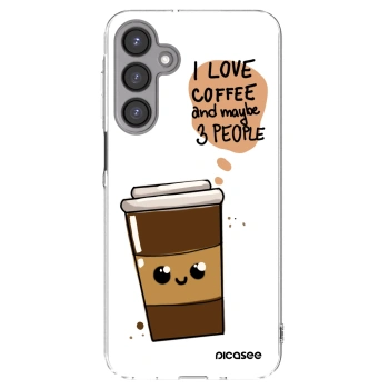 Picasee átlátszó szilikon tok az alábbi mobiltelefonokra Samsung Galaxy A16 4G - Cute coffee