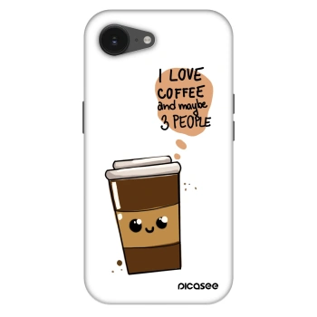 Szilikon tok erre a típusra Apple iPhone 17e - Cute coffee