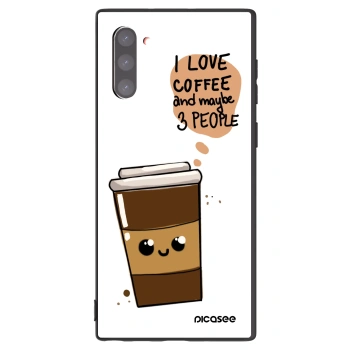 Tok az alábbi mobiltelefonokra Samsung Galaxy Note 10 N970F - Cute coffee