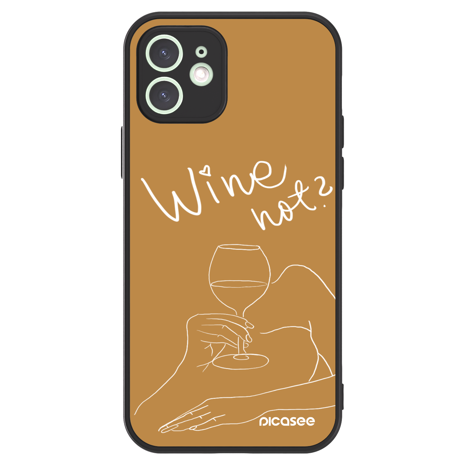 Picasee ULTIMATE CASE Apple iPhone 12 - készülékre - Wine not