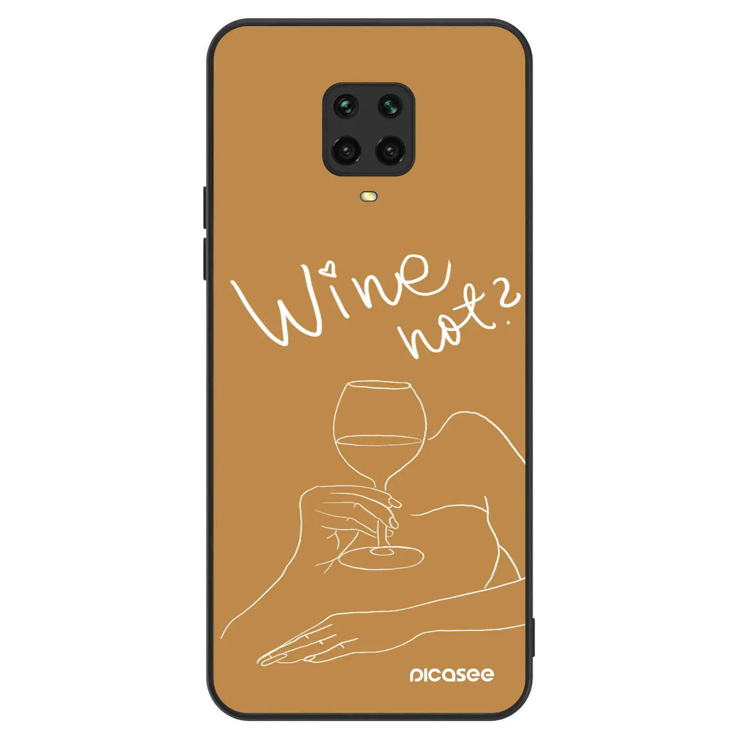 Picasee ULTIMATE CASE Xiaomi Redmi Note 9 Pro - készülékre - Wine not