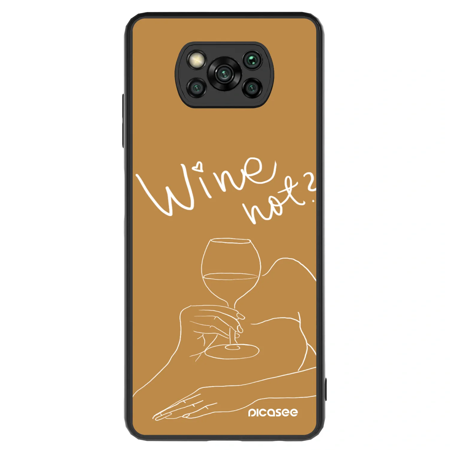 Picasee ULTIMATE CASE Xiaomi Poco X3 - készülékre - Wine not
